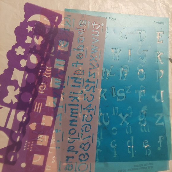 stencil sets - Picture 1 of 8
